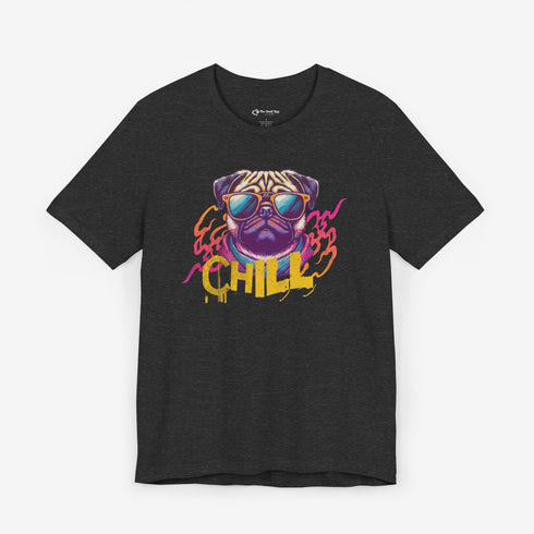 Pug Graphic T-Shirt - Pug Shirt for Women
